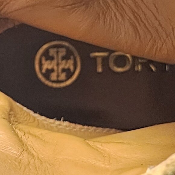 Tory Burch Lila Bow Scrunch Booties Brown Suede, Women's 5M - Picture 6 of 9